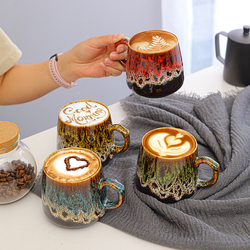 Large capacity ceramic mug