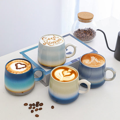 Large capacity ceramic mug