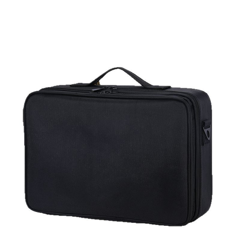 Large-capacity cosmetic bag for storage