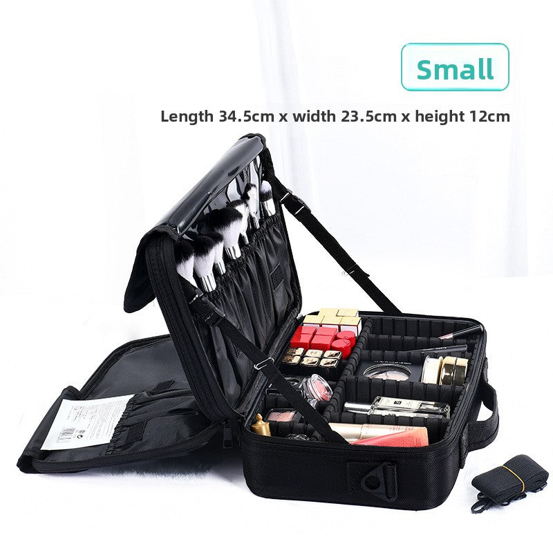 Large capacity cosmetic bag