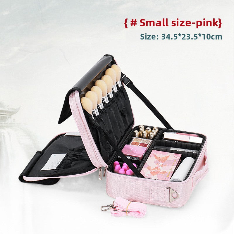 Large capacity cosmetic bag