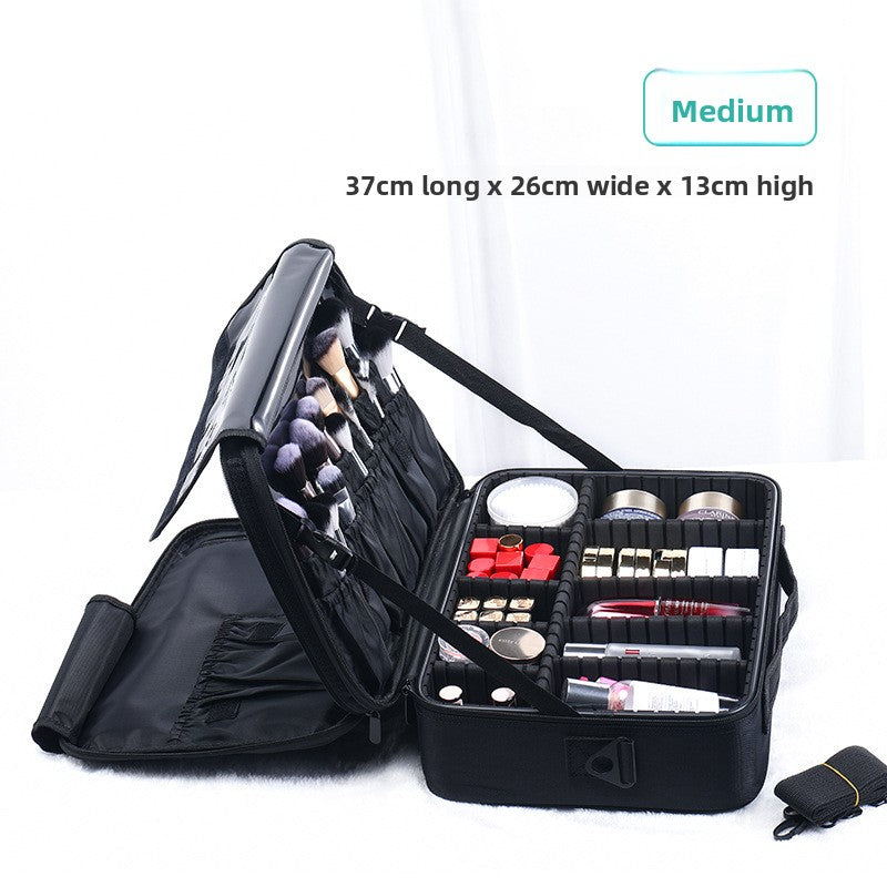 Large capacity cosmetic bag