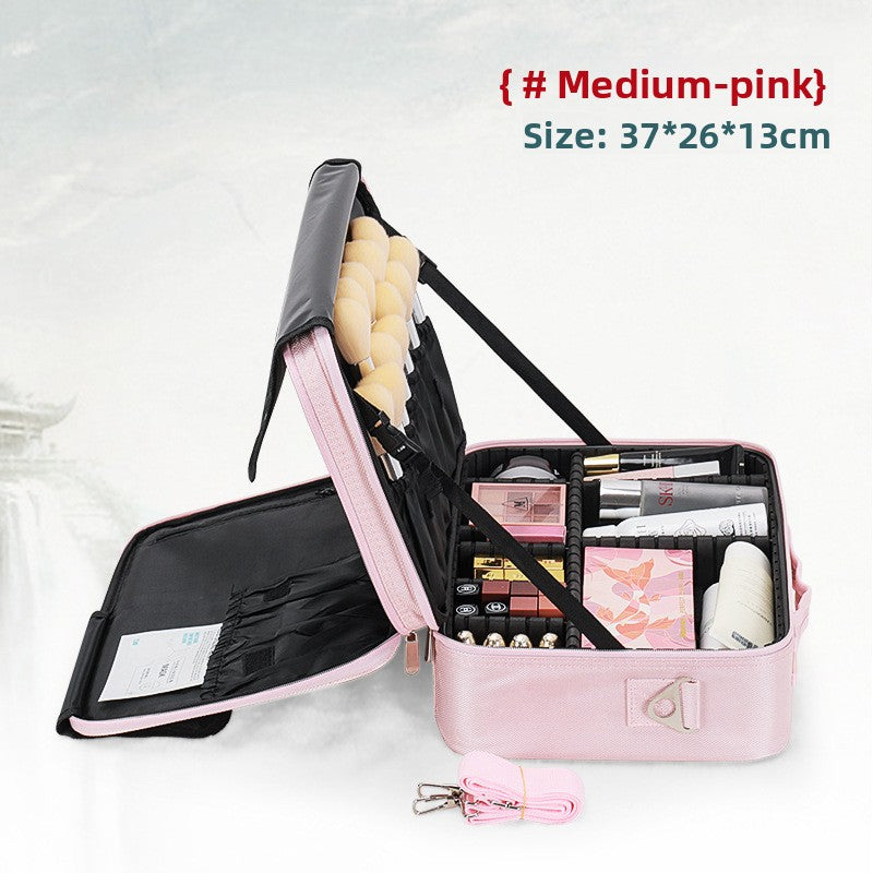 Large capacity cosmetic bag