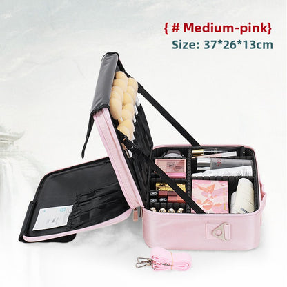 Large capacity cosmetic bag