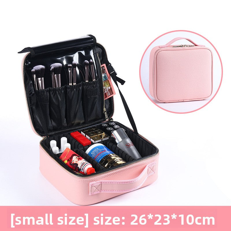 Large capacity cosmetic bag