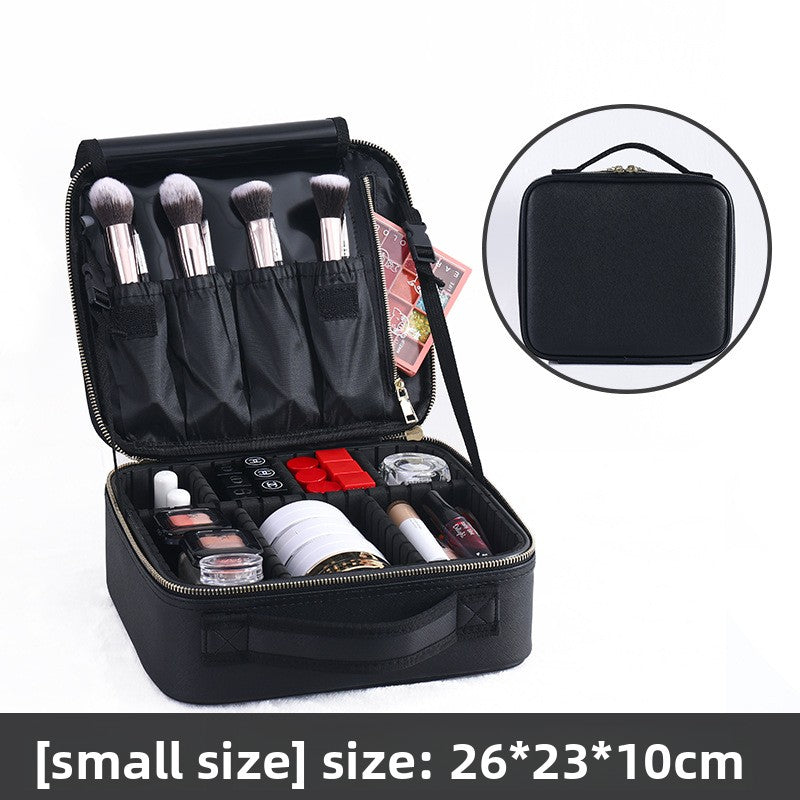 Large capacity cosmetic bag