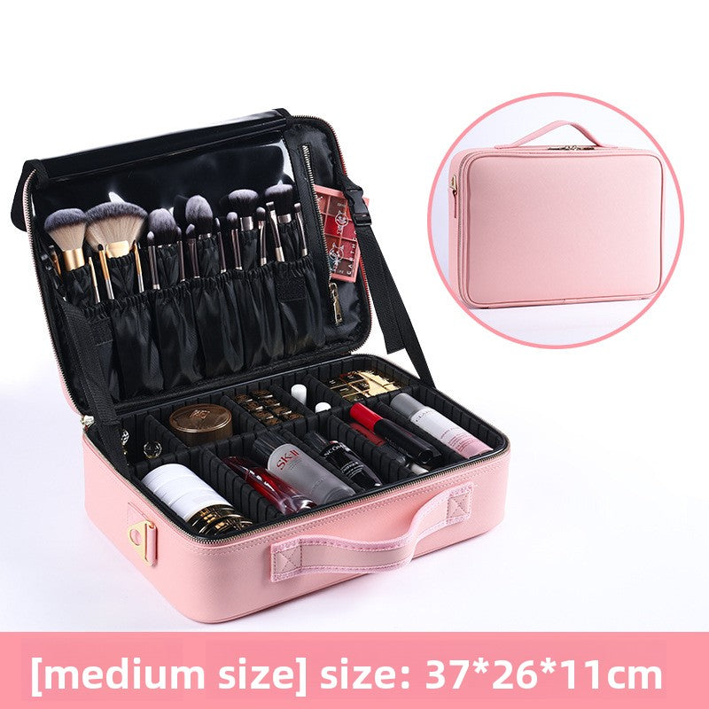 Large capacity cosmetic bag