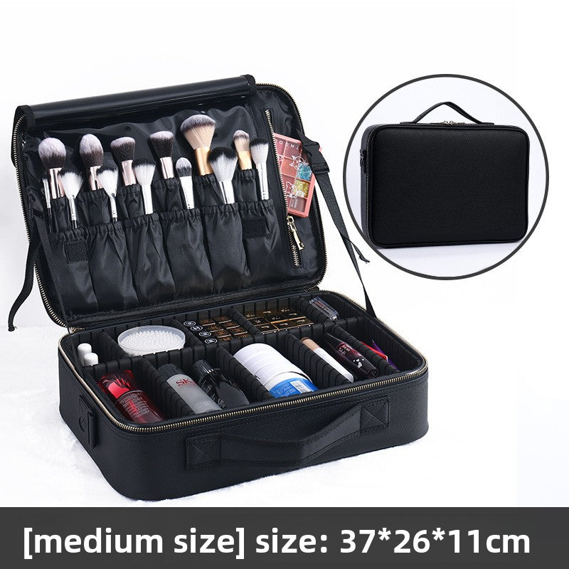 Large capacity cosmetic bag