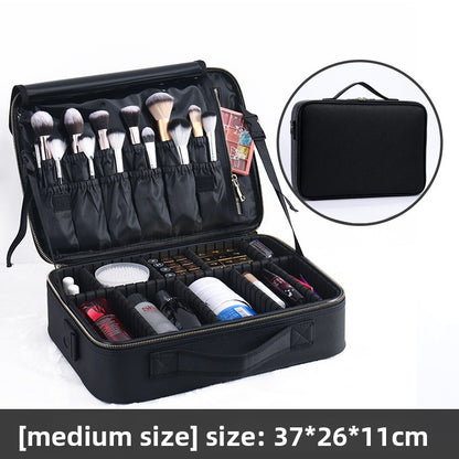 Large capacity cosmetic bag