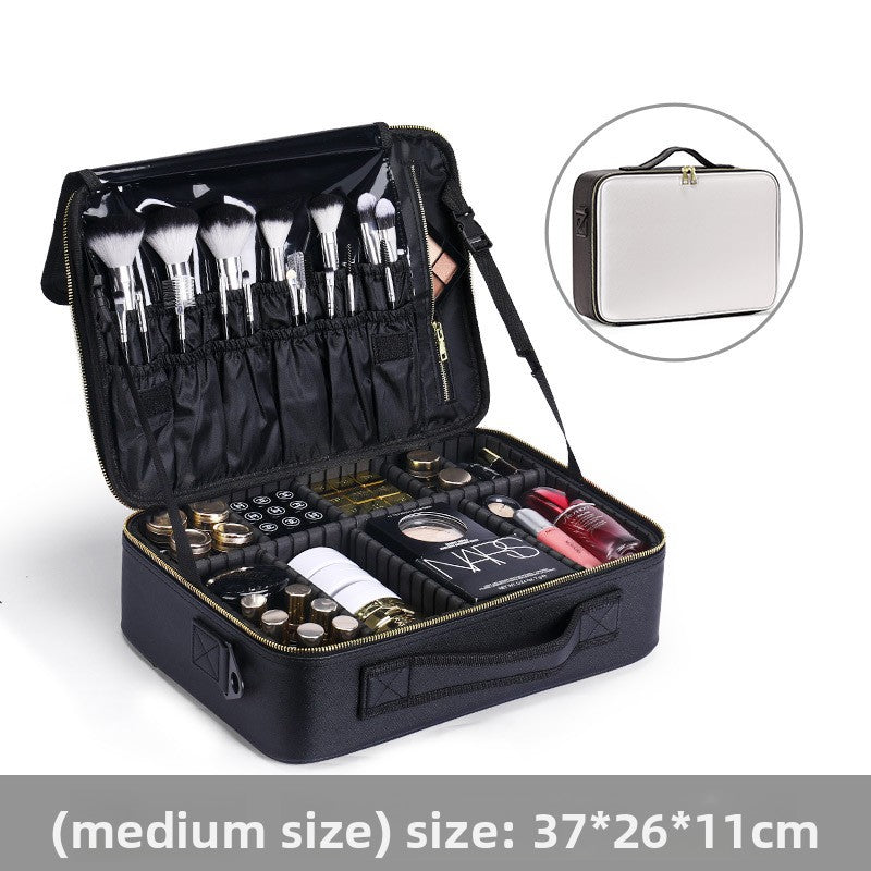 Large capacity cosmetic bag