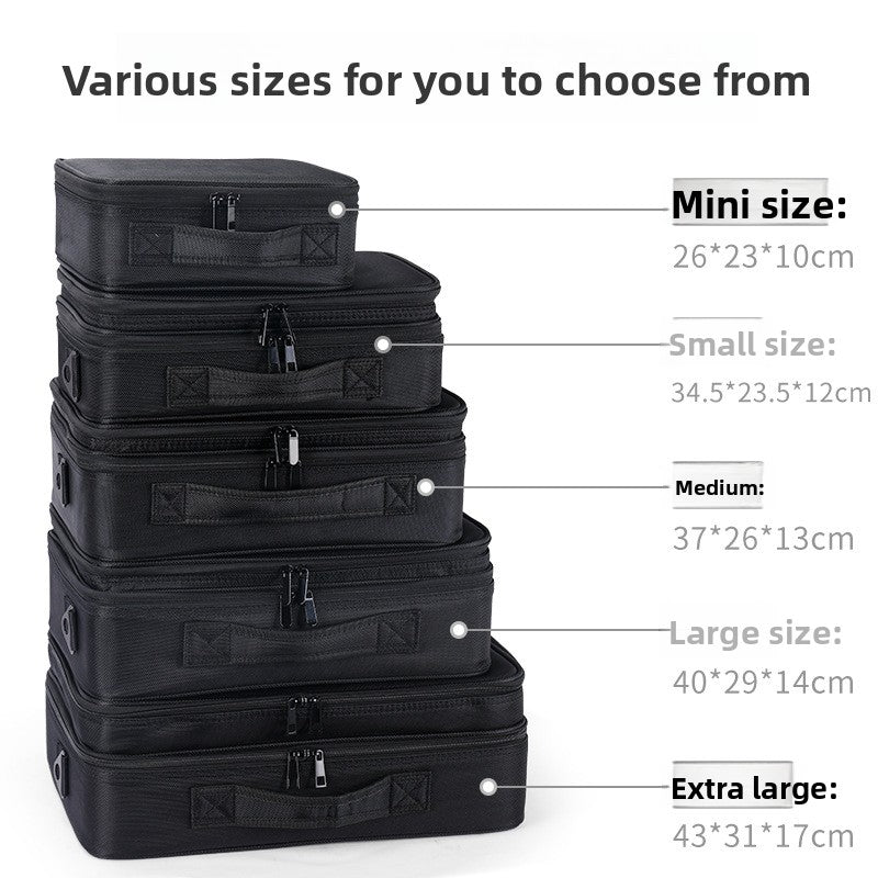 Large capacity cosmetic bag