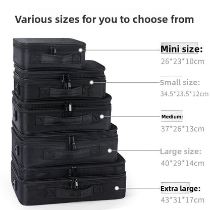 Large capacity cosmetic bag