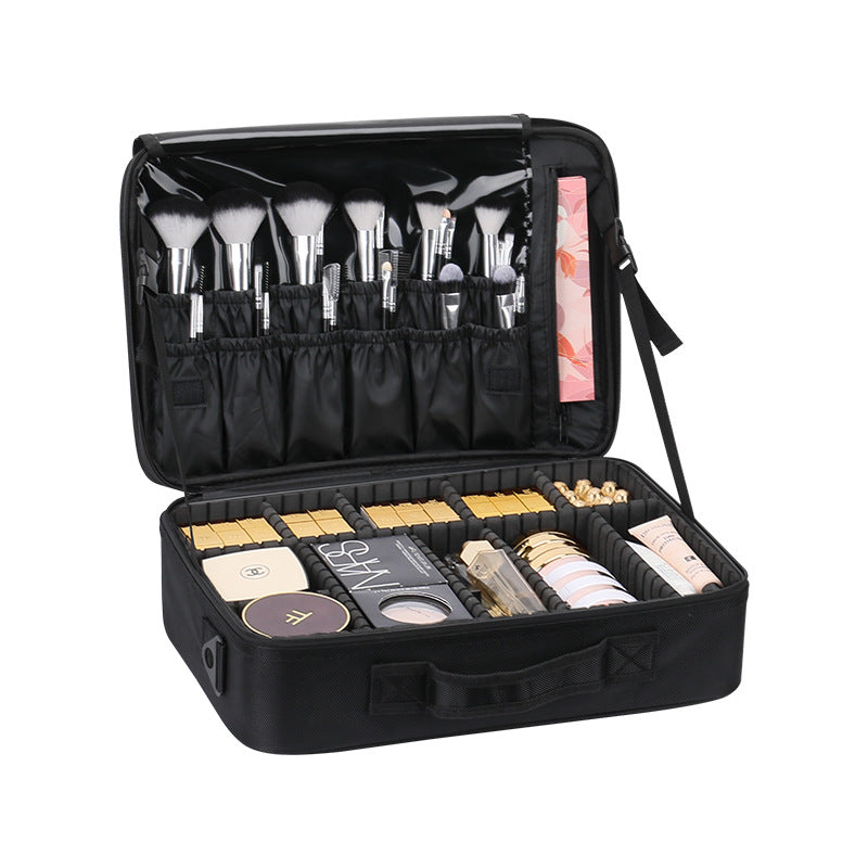 Large capacity cosmetic bag