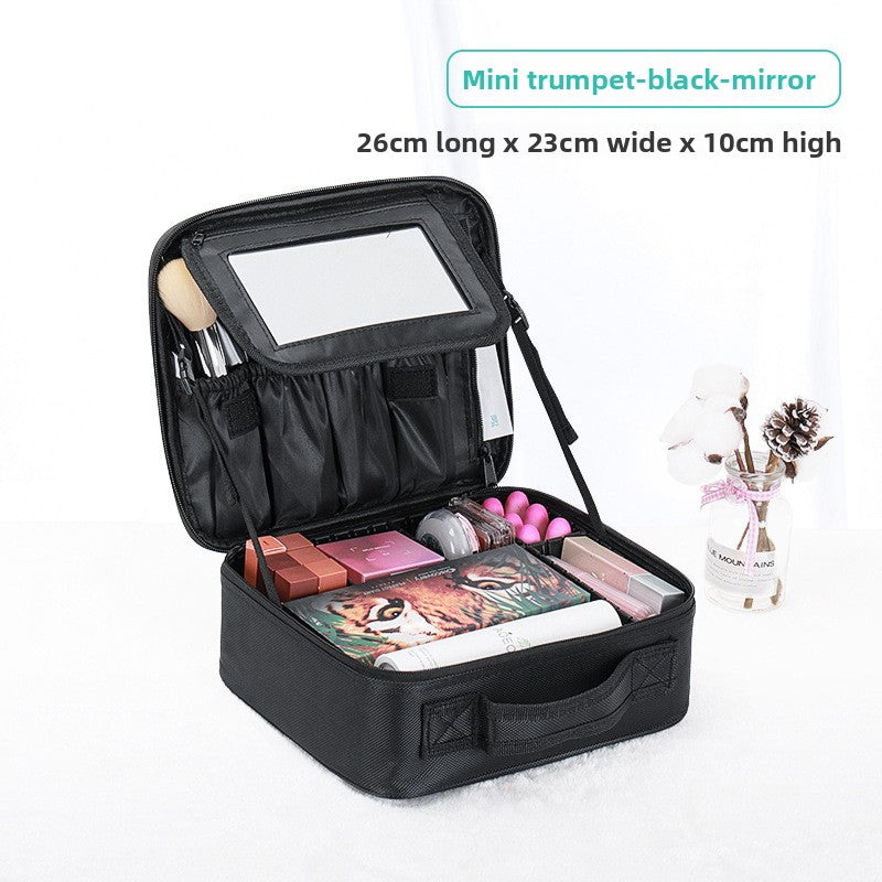 Large capacity cosmetic bag