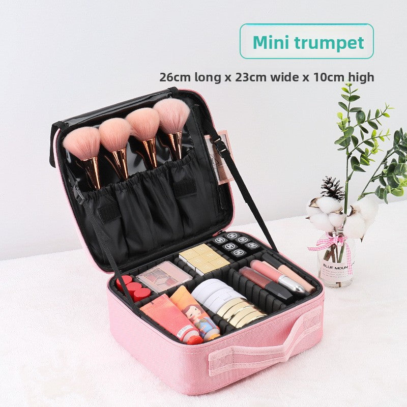 Large capacity cosmetic bag