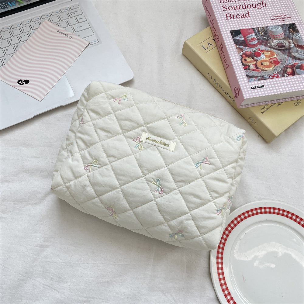 Large Capacity Cosmetics Packaging Sundries Storage Bag Soft Cosmetic Bag