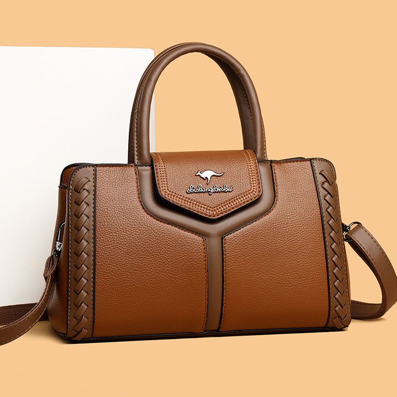 Large-capacity crossbody bag