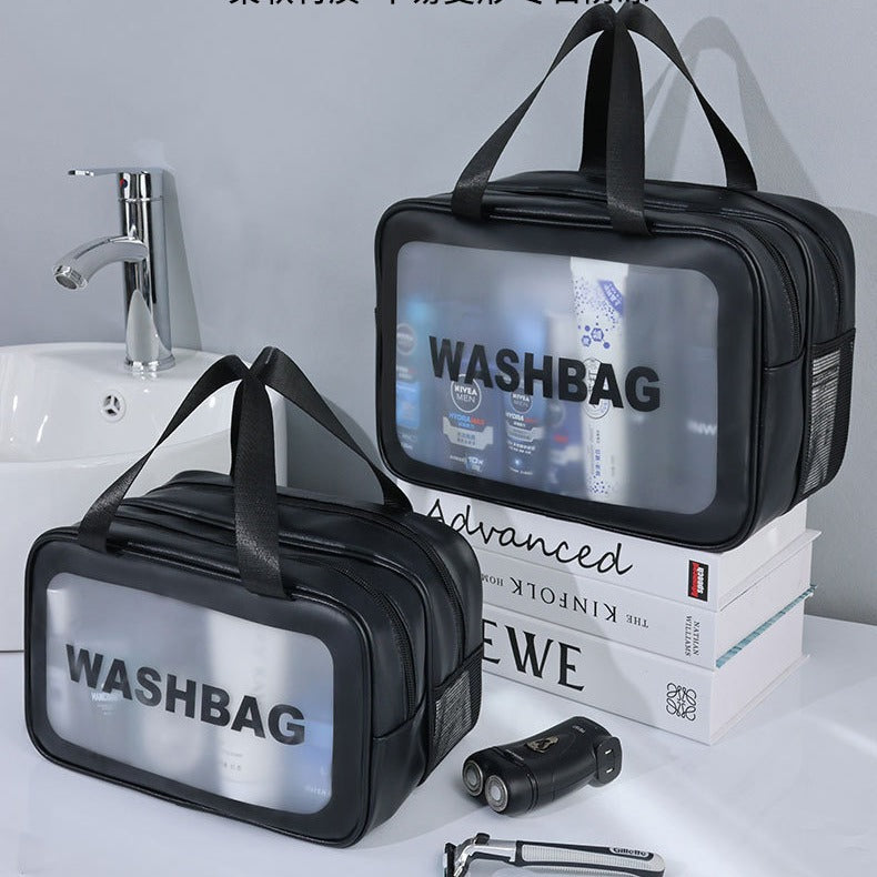 Large Capacity Double Layer Bath Storage Bag