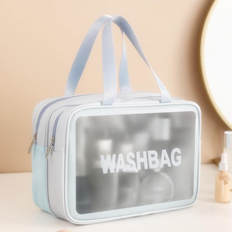 Large Capacity Double Layer Bath Storage Bag