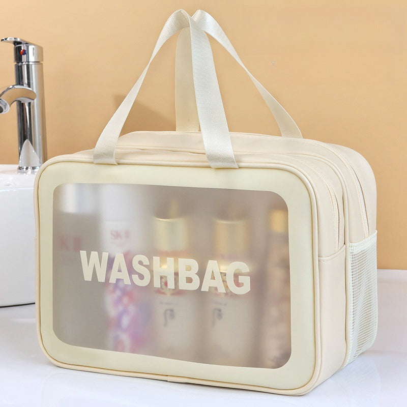 Large Capacity Double Layer Bath Storage Bag
