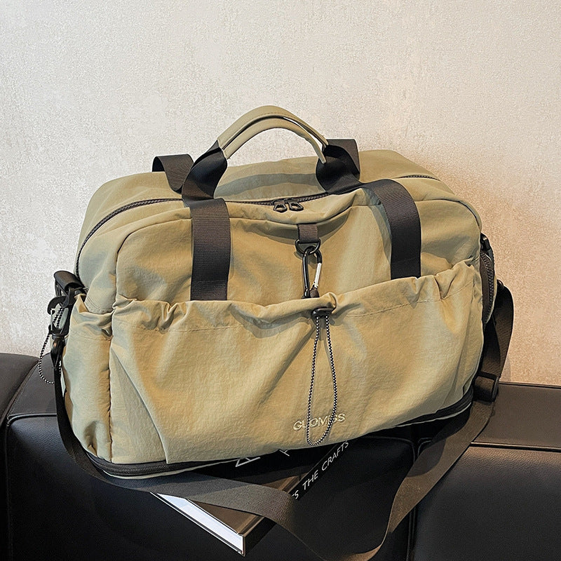 Large Capacity Dry Wet Separation Crossbody Bag