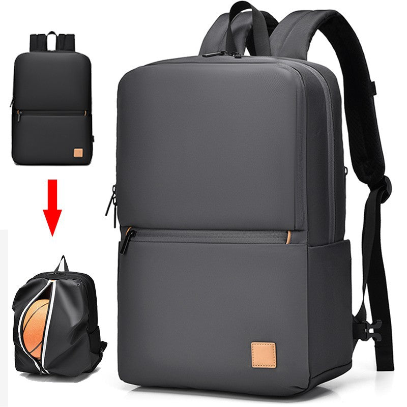 Large Capacity Expandable Backpack for Men Sports Basketball Travel