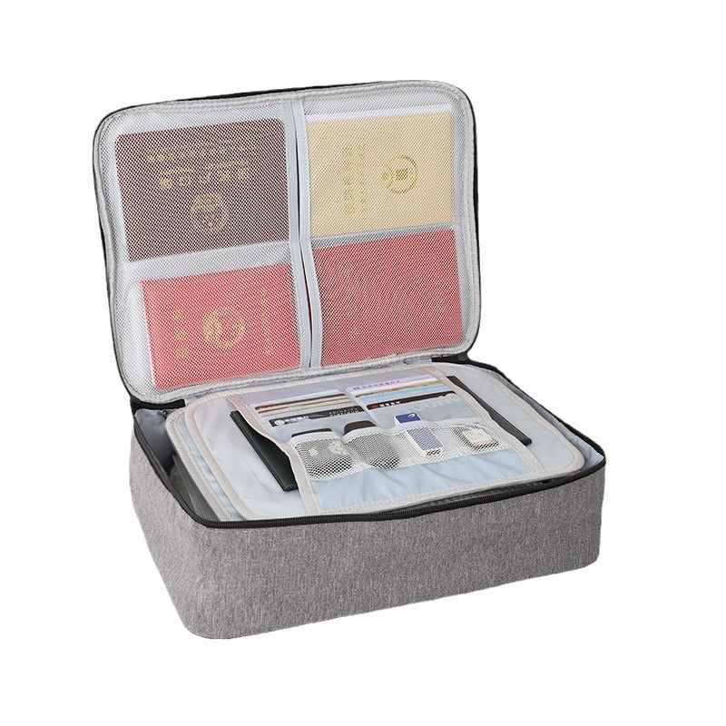 Large-capacity file storage bag