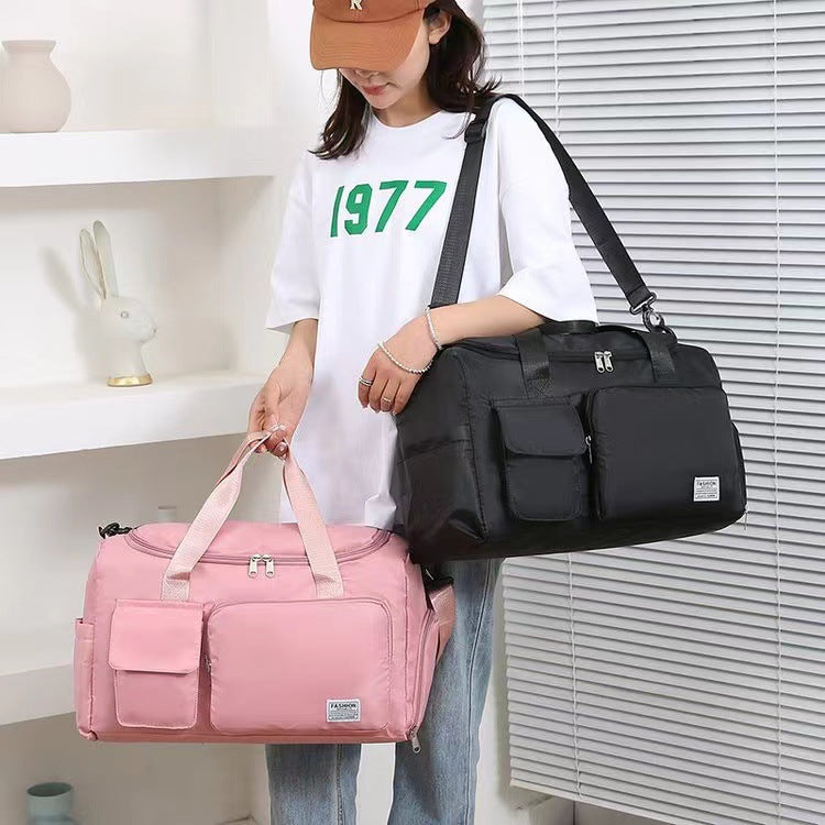 Large-capacity fitness bag