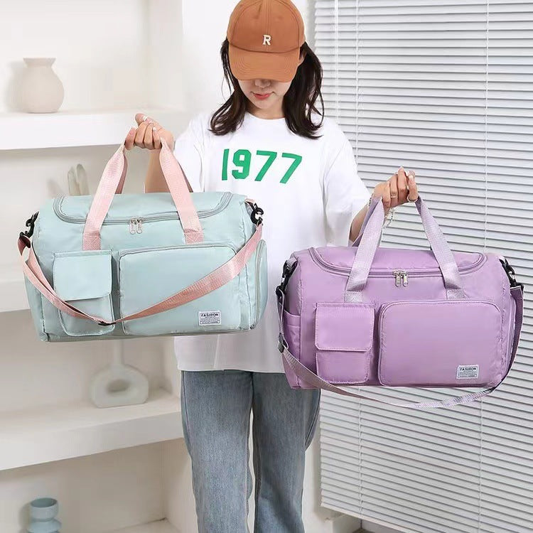 Large-capacity fitness bag