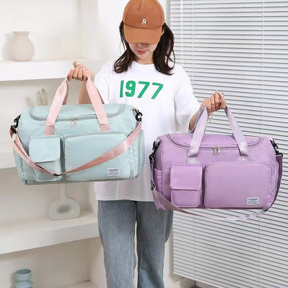 Large-capacity fitness bag