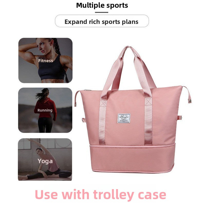 Large-capacity foldable storage bag