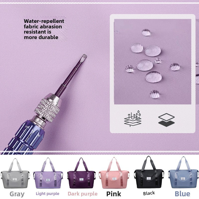Large-capacity foldable storage bag