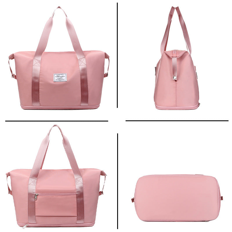 Large-capacity foldable storage bag