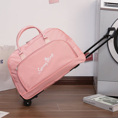 Large Capacity Foldable Trolley Bag with Wheels