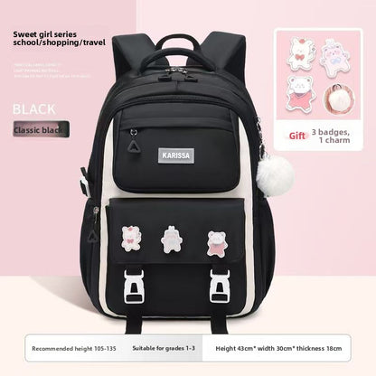 Large-Capacity Girls' Backpack
