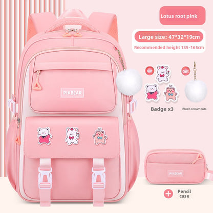 Large-Capacity Girls' Backpack