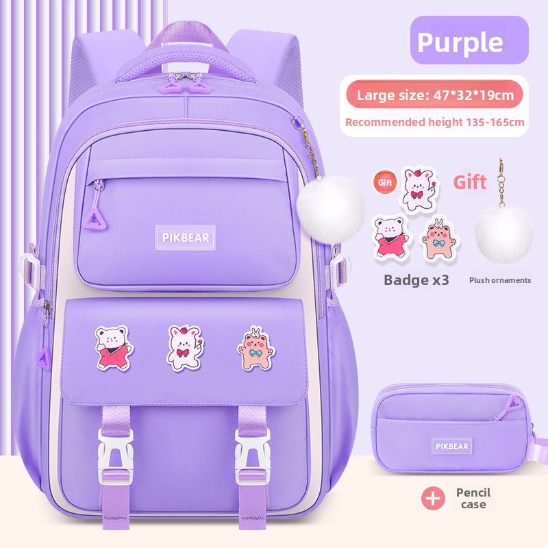 Large-Capacity Girls' Backpack
