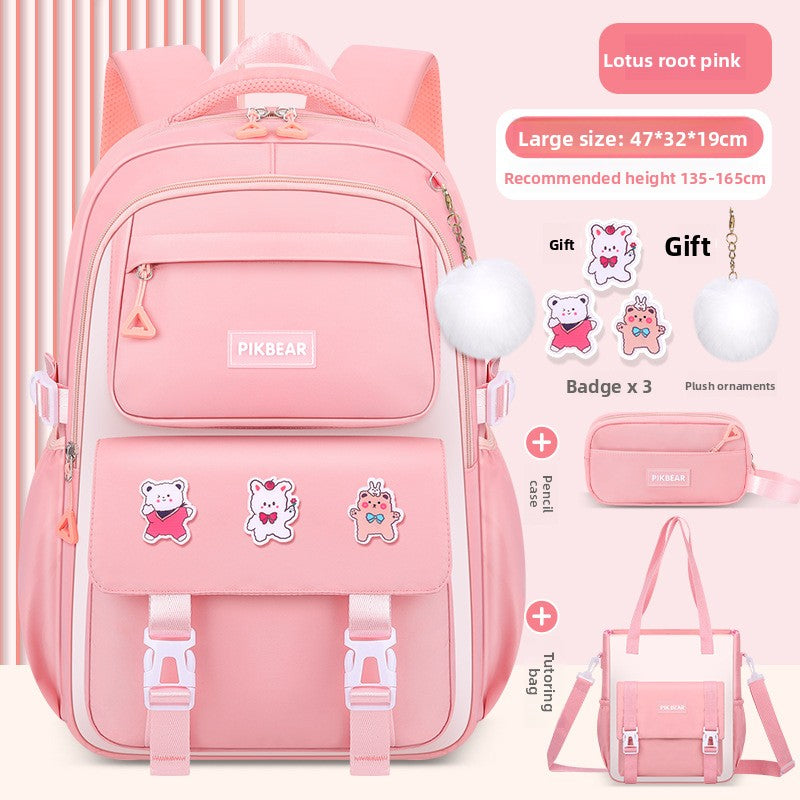 Large-Capacity Girls' Backpack