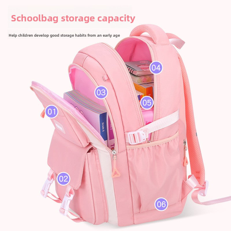 Large-Capacity Girls' Backpack