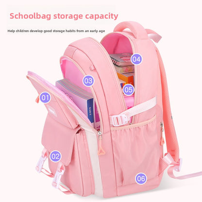 Large-Capacity Girls' Backpack