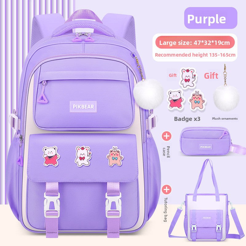 Large-Capacity Girls' Backpack