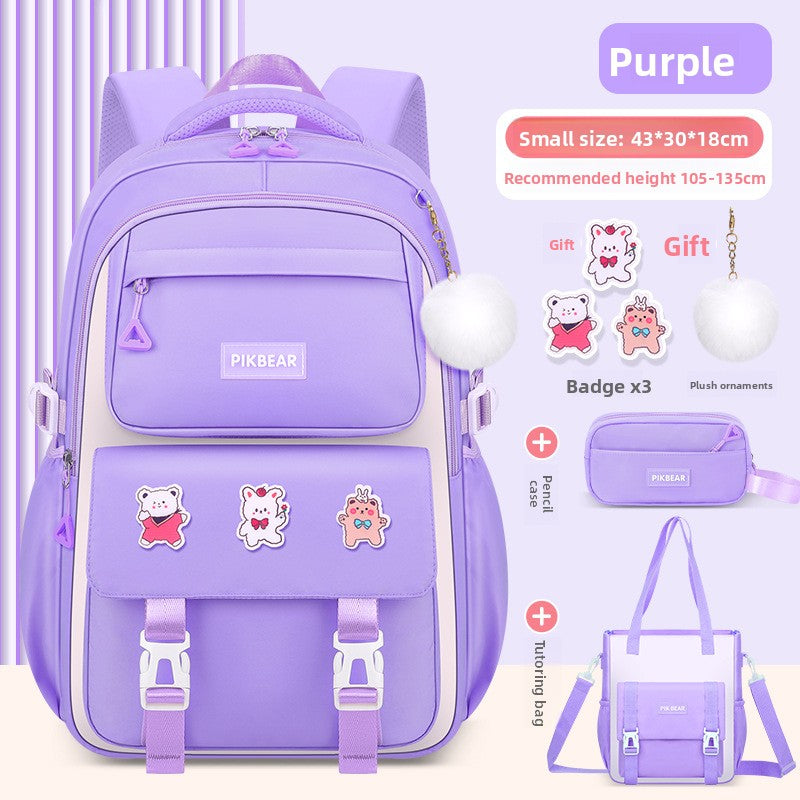 Large-Capacity Girls' Backpack