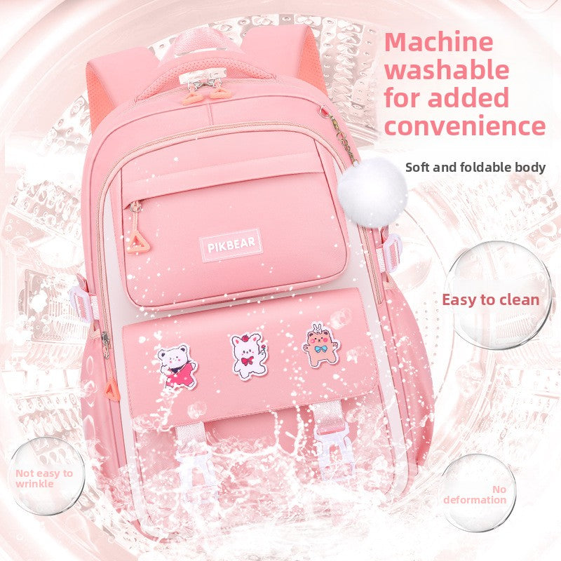 Large-Capacity Girls' Backpack