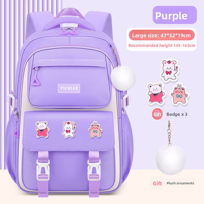 Large-Capacity Girls' Backpack