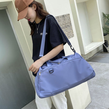 Large Capacity Gym Bag with Shoe Compartment