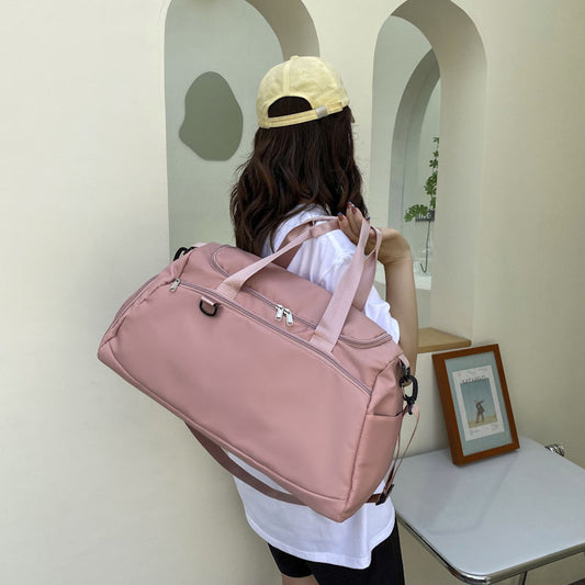 Large Capacity Gym Bag with Shoe Compartment