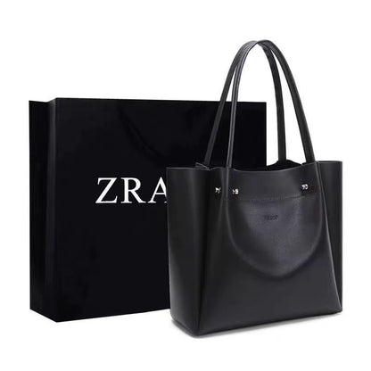 Large-capacity hand-held tote bag