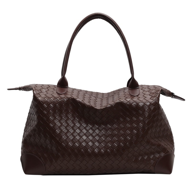 Large capacity high-end shoulder bag