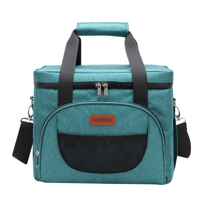 Large Capacity Insulated Handbag Outdoor Oxford Picnic Bag