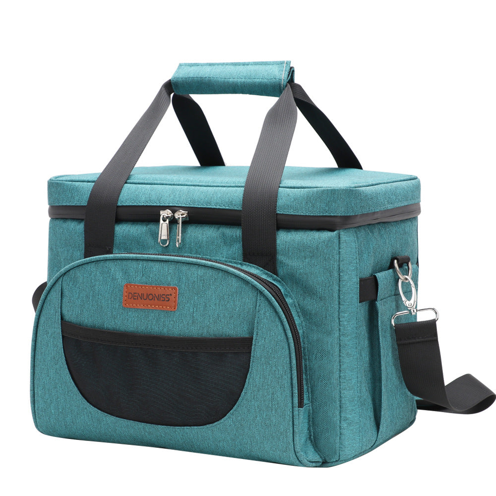 Large Capacity Insulated Handbag Outdoor Oxford Picnic Bag